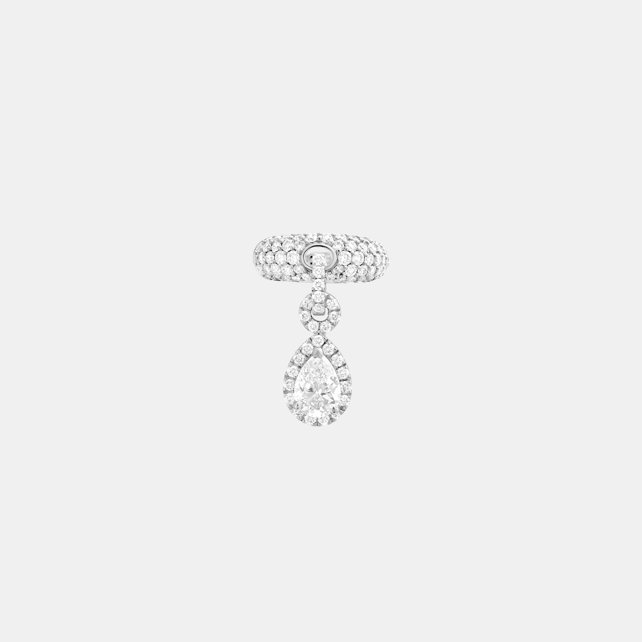 Full Diamond Chaines Ear Cuff