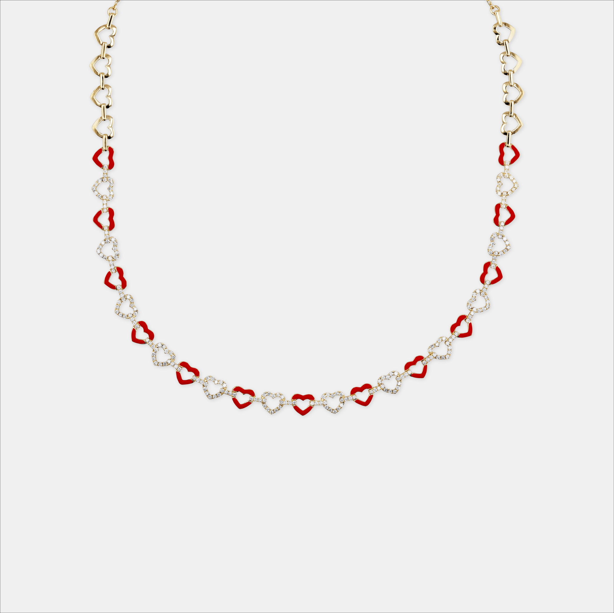 The Heart Chain Necklace