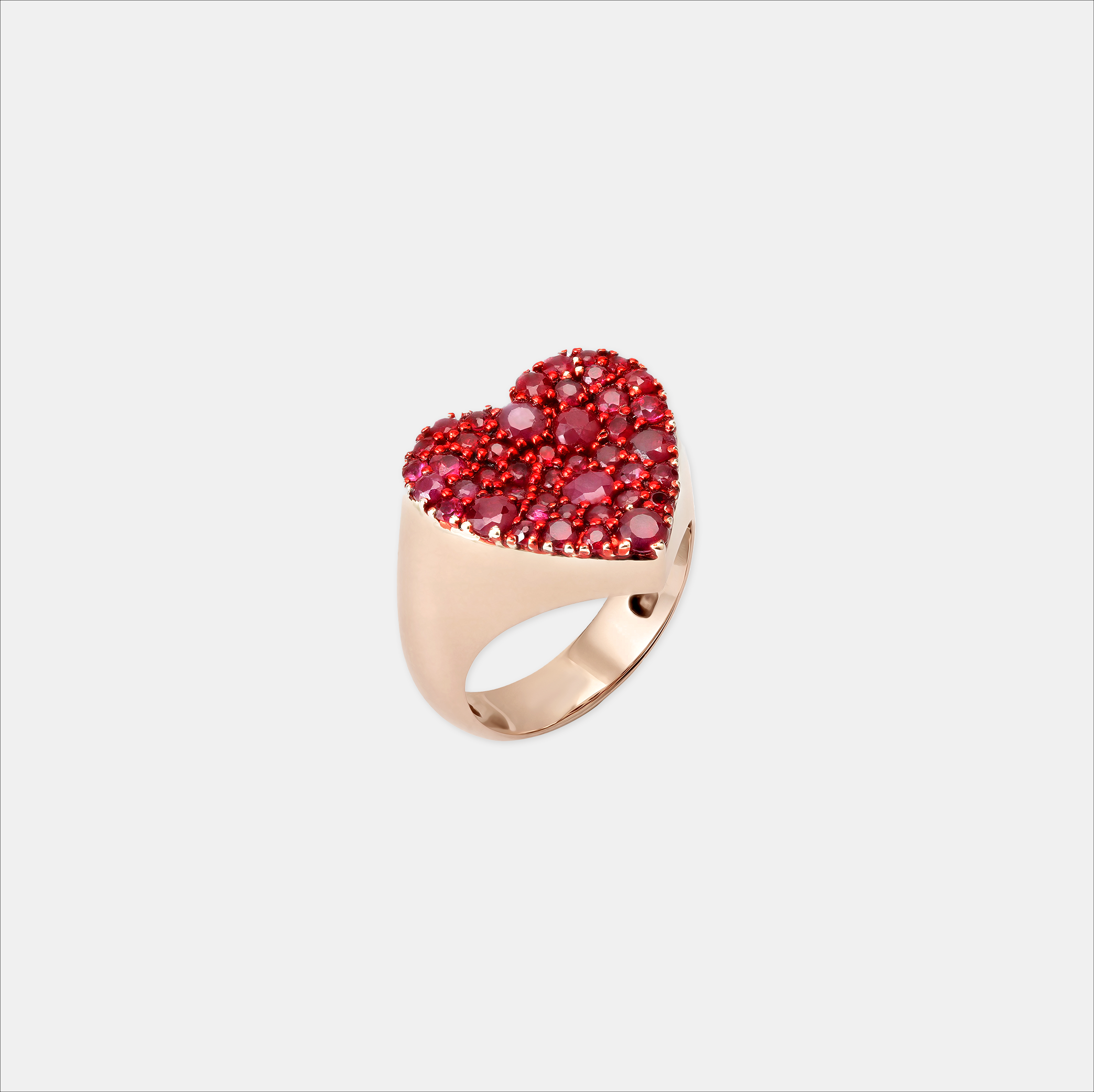 The Ruby Heart Ring