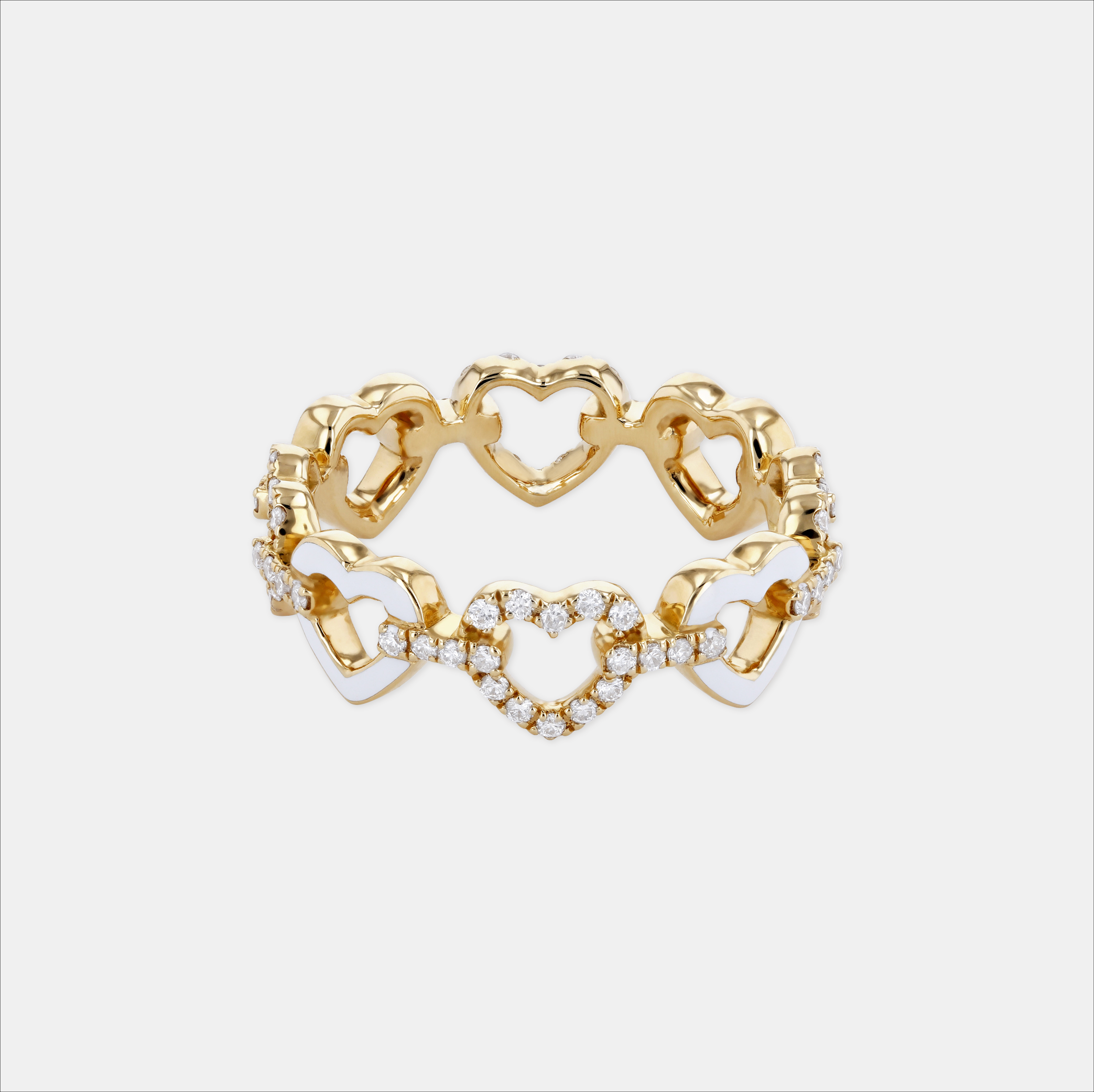 The Heart Chain Ring