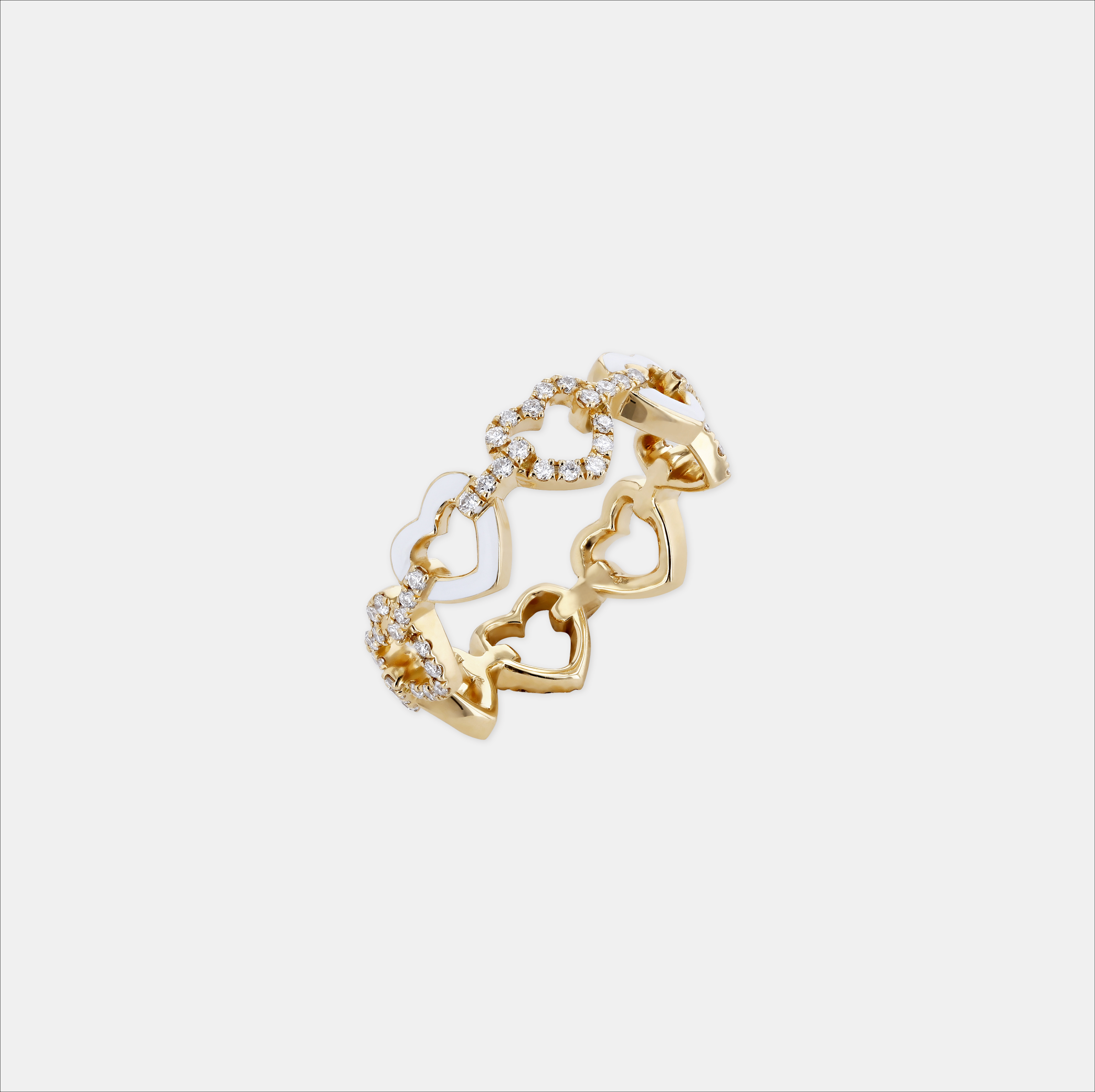 The Heart Chain Ring