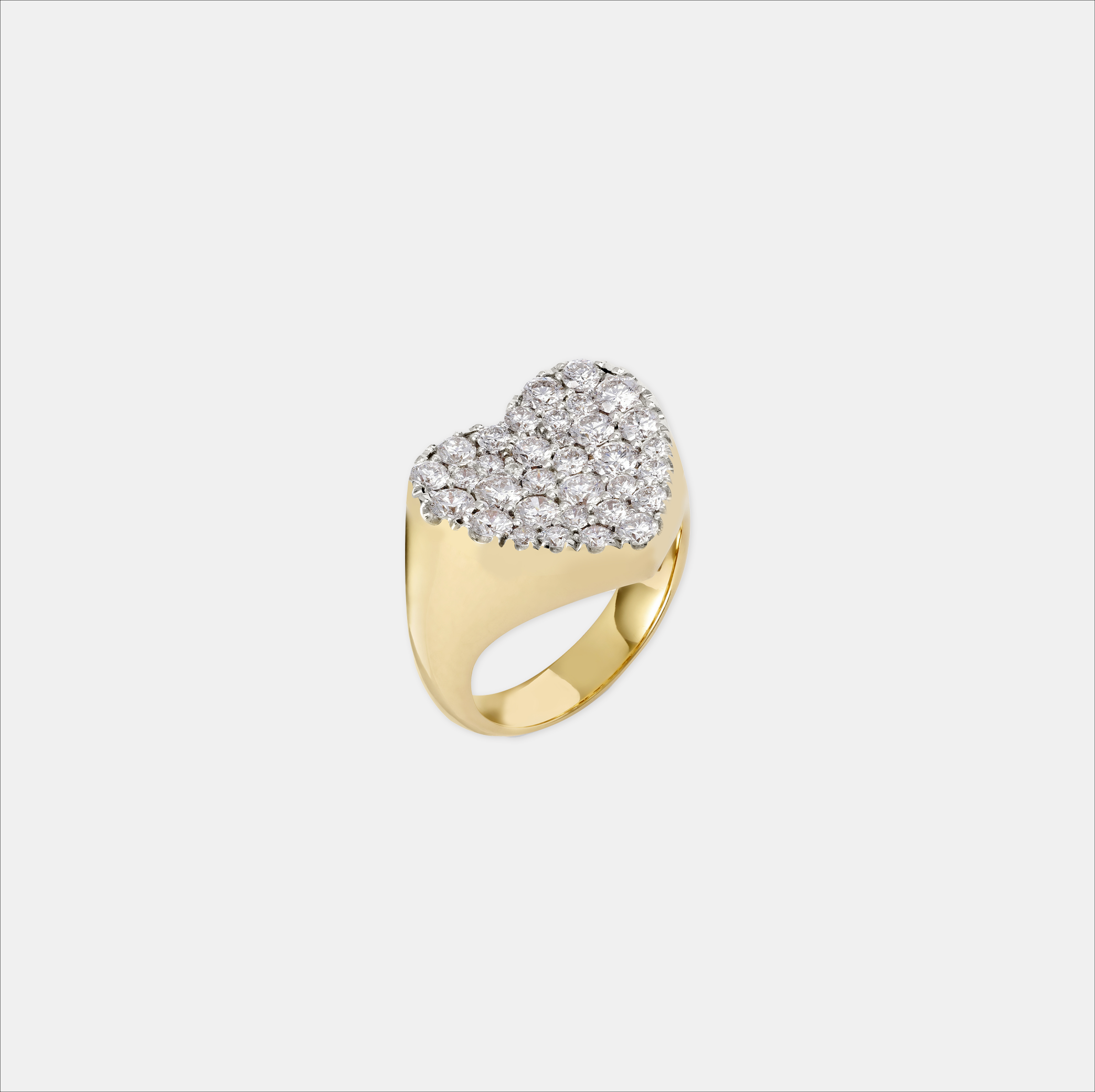 The Heart Diamond Ring