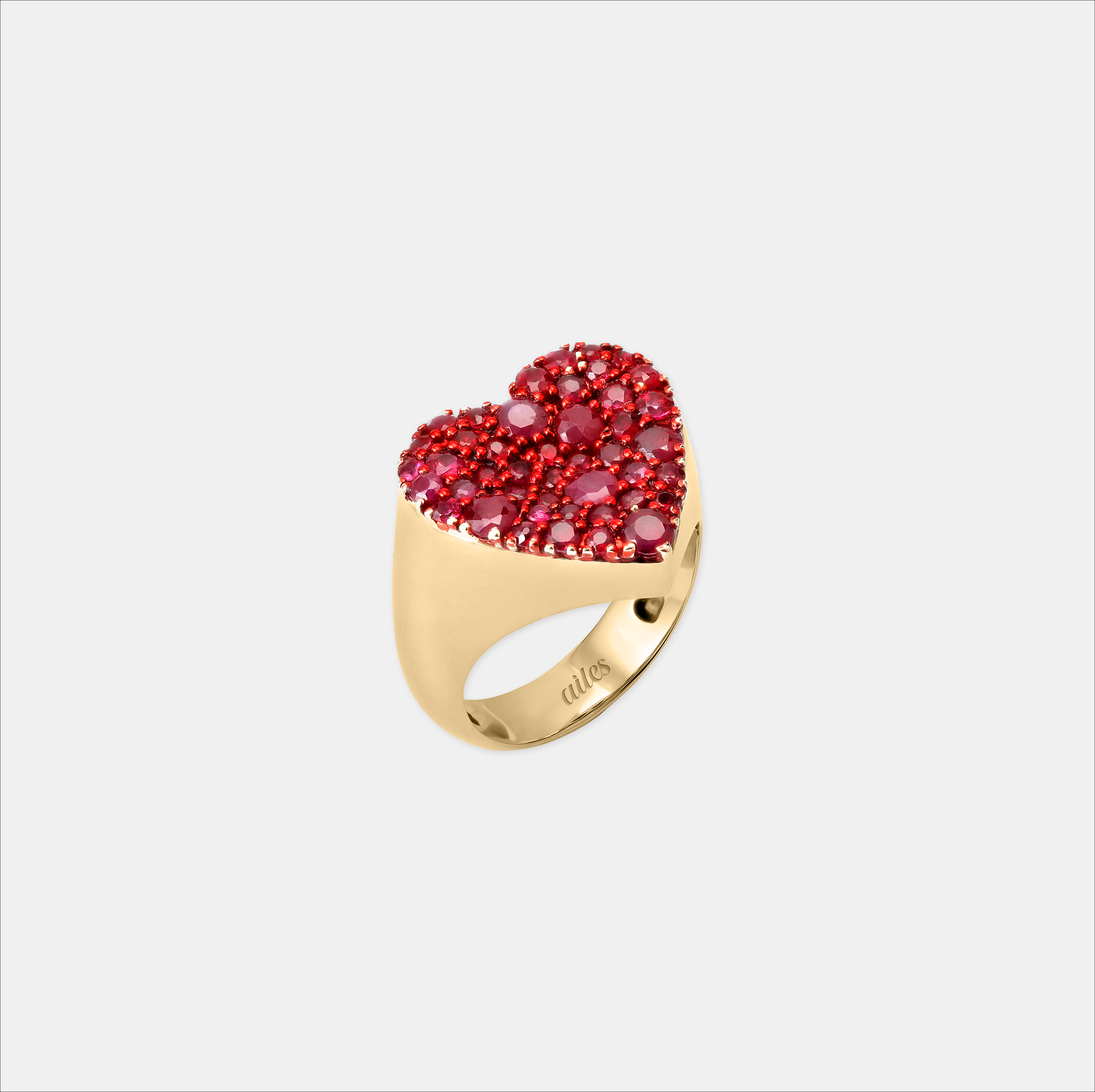 The Ruby Heart Ring