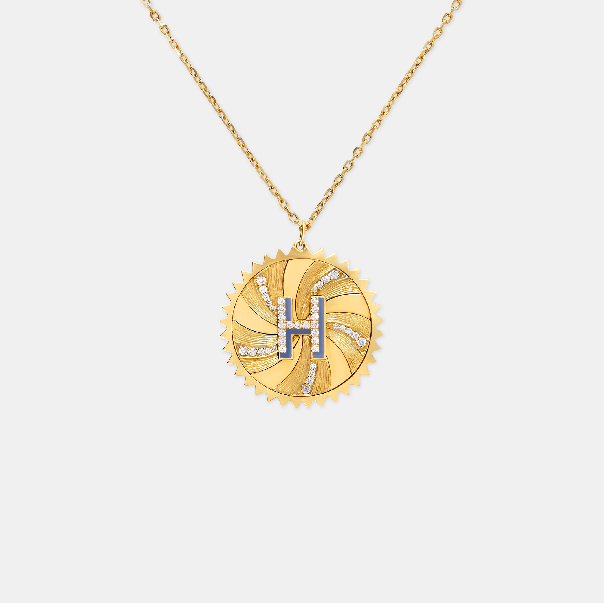 The Silhouette Coin Pendant